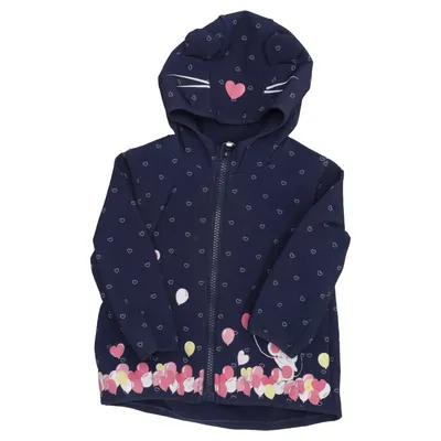 Sweat à capuche (Bleu, Multicolore) de Topomini Élasthane, Polyester