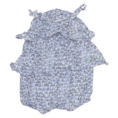 Rompers (White, Blue) from H&M Baby Cotton