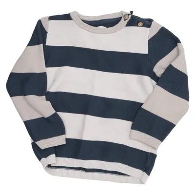 Strickpullover (Blau, Beige) von Baby C&A Baumwolle