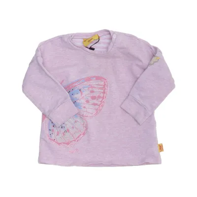 Lange mouwen shirt (Roze) van Steiff Katoen, Elastaan