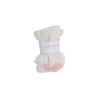 Panty (Wit, Roze) van Louise Misha Katoen, Polyamide, Elastaan
