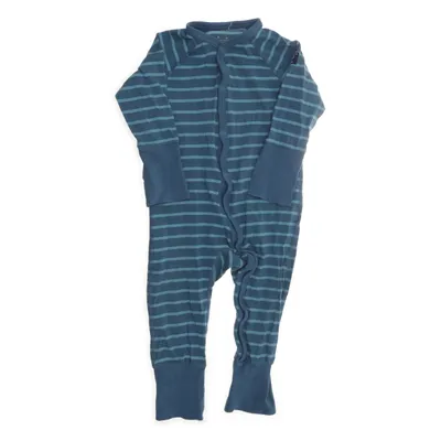 Mjukisdräkt (Blå) från Polarn O. Pyret Elastan, Ekologisk bomull