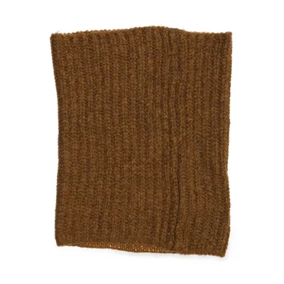 Halsvärmare (Brun) från Zara Akryl, Polyester