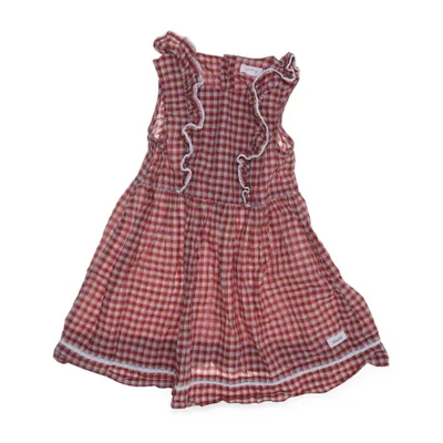 Dress (Red, White) from Newbie by KappAhl Cotton