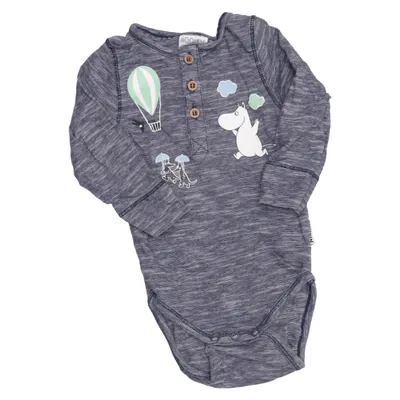 Body (Blue, Multicolored) from Moomin by Martinex Organic cotton