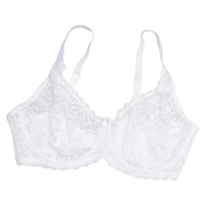 Bra (White) from Sassa Elastane, Polyamide