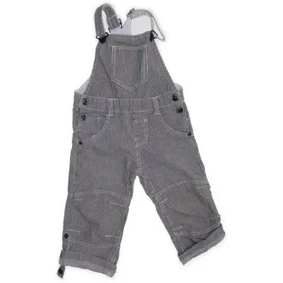 Hängselbyxor (Grå, Vit) från Name It Mini Bomull