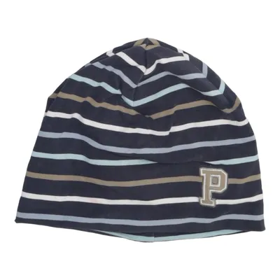 Bonnet (Bleu, Multicolore) de Polarn O. Pyret Coton, Élasthane