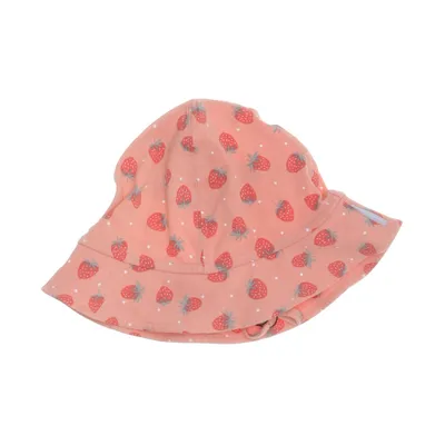 Bucket hat (Orange, Pink) from Polarn O. Pyret Organic cotton, Elastane