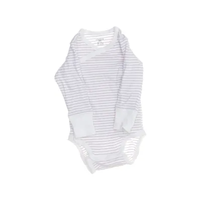 Romper (Wit, Lila) van Lindex Baby Katoen, Elastaan