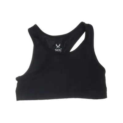 Sports bra (Black) from SOC Elastane, Polyester