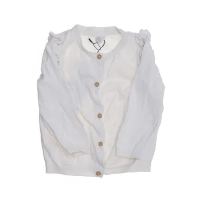 Kofta (Vit) från H&M Baby Bomull
