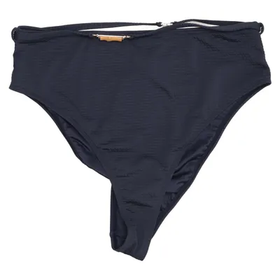 Bikini broekje (Zwart) van Malina Elastaan, Gerecycled polyester