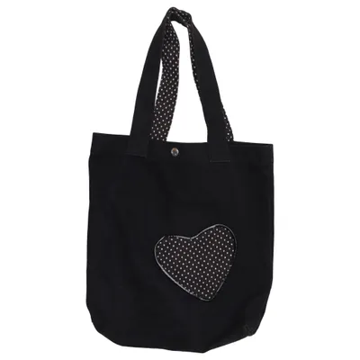 Sac en toile (Noir) de Fashion Express