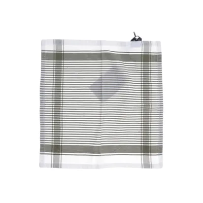 Servett (Vit, Grön) från Bruka Design