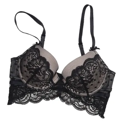 Bh (Zwart, Beige) van Hunkemöller Elastaan, Polyamide, Polyester