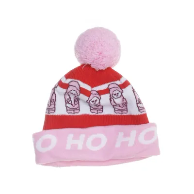 Toppluva (Rosa, Röd, Vit) från Svensk Husman Akryl, Merinoull, Polyamid, Polyester