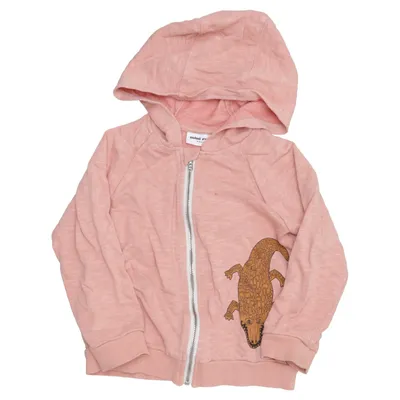 Hættetrøje (Pink) fra Mini Rodini Bomuld, Modal