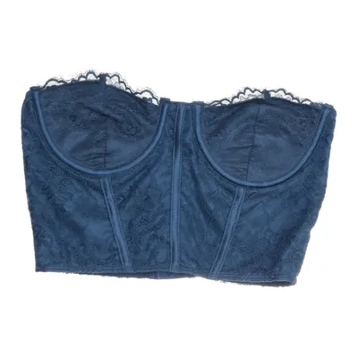 Bandeau bra (Blue) from Saint Genies Polyester, Elastane