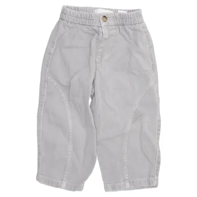 Pantalon (Gris) de Zara Coton, Laine