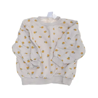Collegetröja (Beige, Gul) från Zara Bomull, Elastan