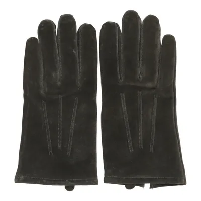 Læderhandsker (Grøn) fra Handskmakaren Polyester, Ruskind
