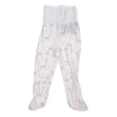 Pajama pants (White, Multicolored) from Lupilu Elastane, Organic cotton