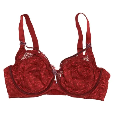 Bra (Red) from Sugarshape Cotton, Elastane, Polyamide