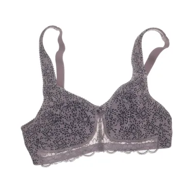 Soutien-gorge (Violet, Noir) de Nuance Coton, Élasthane, Polyamide