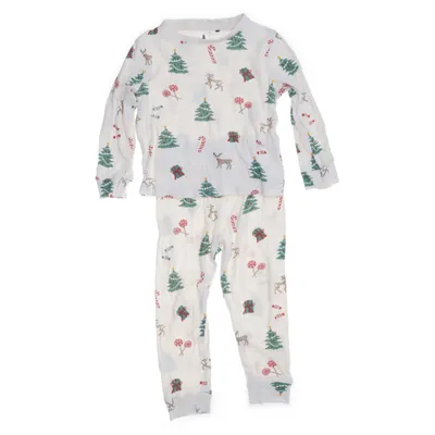 Pyjama (Beige, Meerkleurig) van Åhléns Katoen