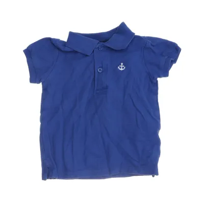 Poloshirt (Blauw) van Pocopiano Organisch katoen