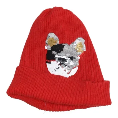 Beaniemössa (Röd, Flerfärgad) från Zara Accessories Polyamid, Polyester, Viskos