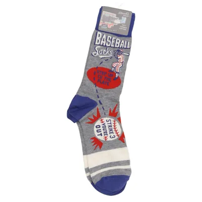 Chaussettes (Baseball) de Blue Q Coton