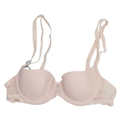 Bra (Beige) from Selmark Elastane, Polyamide, Polyester