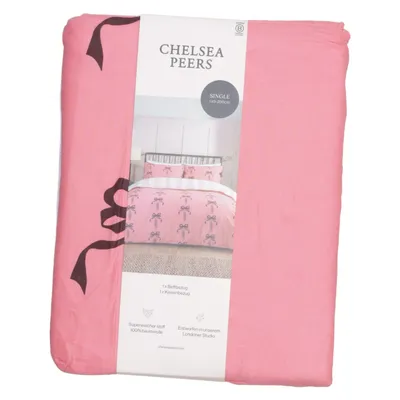 Parure de lit (Rose) de Chelsea Peers Coton