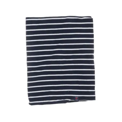 Halsvärmare (Blå, Vit) från Polarn O. Pyret Elastan, Ekologisk bomull