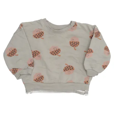 Sweatshirt (Vert, Rose) de Baby Coton