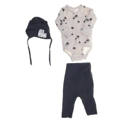 Set (Newborn) från Lindex Newborn Bomull, Elastan