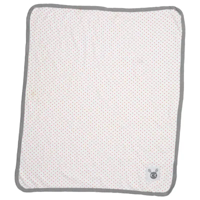 Baby blanket (White, Red, Gray) from Färg & Form Organic cotton