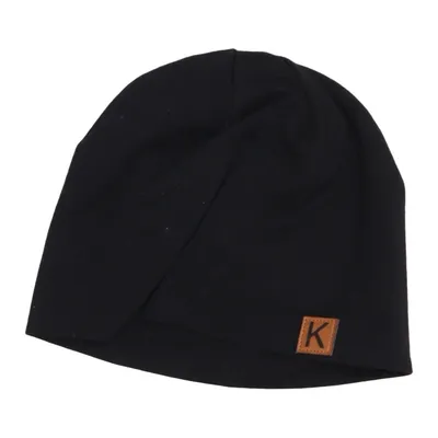 Beanie (Zwart) van Kuling Katoen, Elastaan