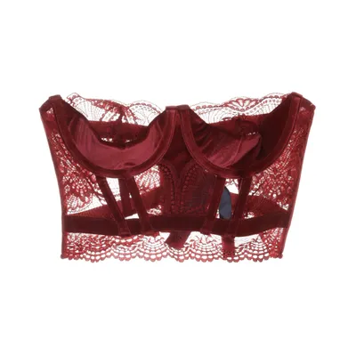 Bustier (Rot) von Private Collection by Hunkemöller Elasthan, Polyamid, Polyester