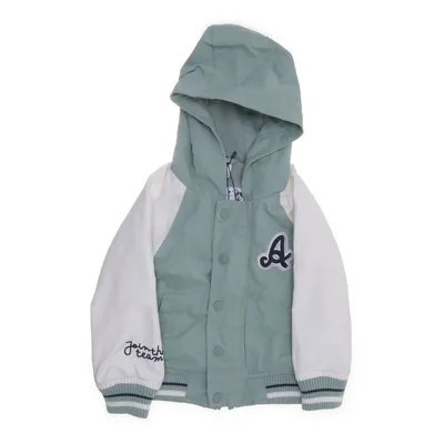 Veste universitaire (Vert, Blanc) de Clopo Clopo Coton, Élasthane, Polyamide, Polyester