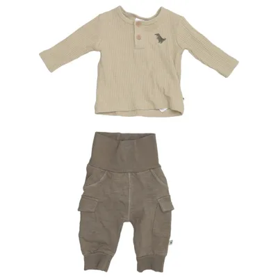 Set (Brown) from Feetje Elastane, Organic cotton