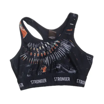 Sport-BH (Svart, Flerfärgad) från Stronger Återvunnen polyester