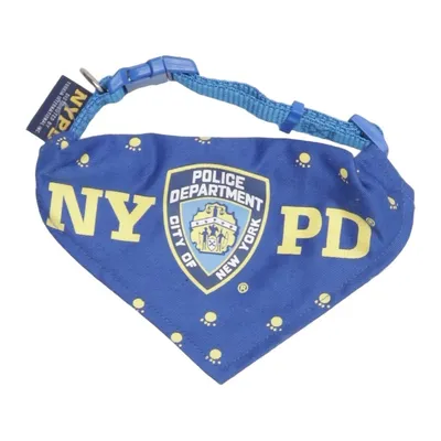 Hundehalsbånd (Blå, Gul) fra NYPD