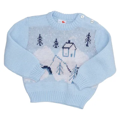Jultröja (Blå, Vit) från Baby Club by C&A Akryl