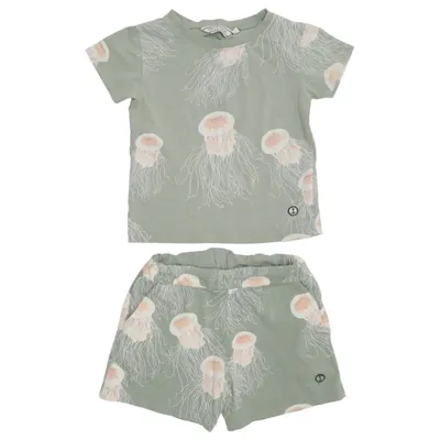 Set (Grön, Flerfärgad) från EmmaMalena Bomull, Elastan