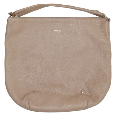 Sac à main (Beige) de Furla Cuir