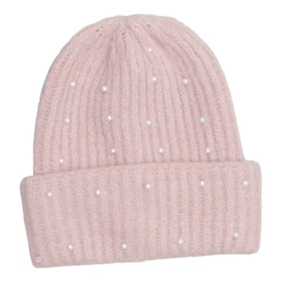 Beanie-Mütze (Pink) von Even & Odd Elasthan, Polyamid