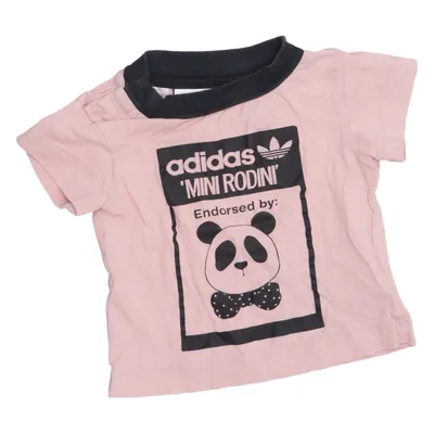 T-shirt (Rosa) från Adidas Mini Rodini Ekologisk bomull